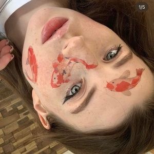 Temporary Tattoo Fish